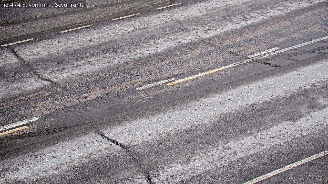 Weather Camera Image Väg 474 Nyslott Savonranta, Savonlinna, Etelä-Savo