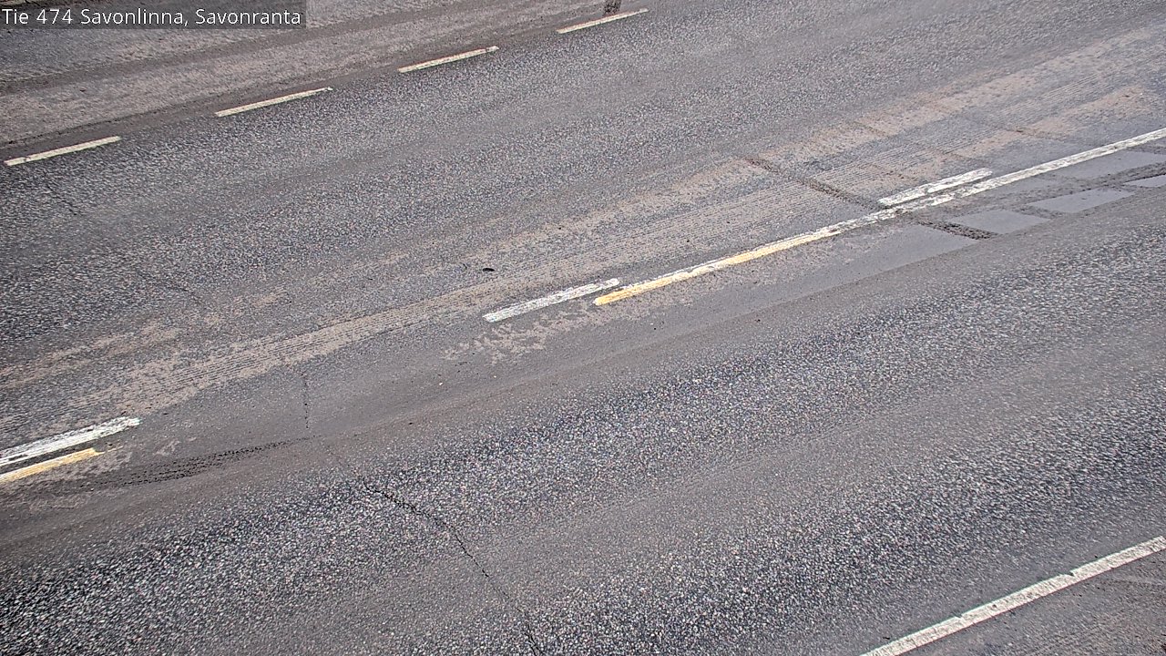 Weather Camera Image Väg 474 Nyslott Savonranta, Savonlinna, Etelä-Savo