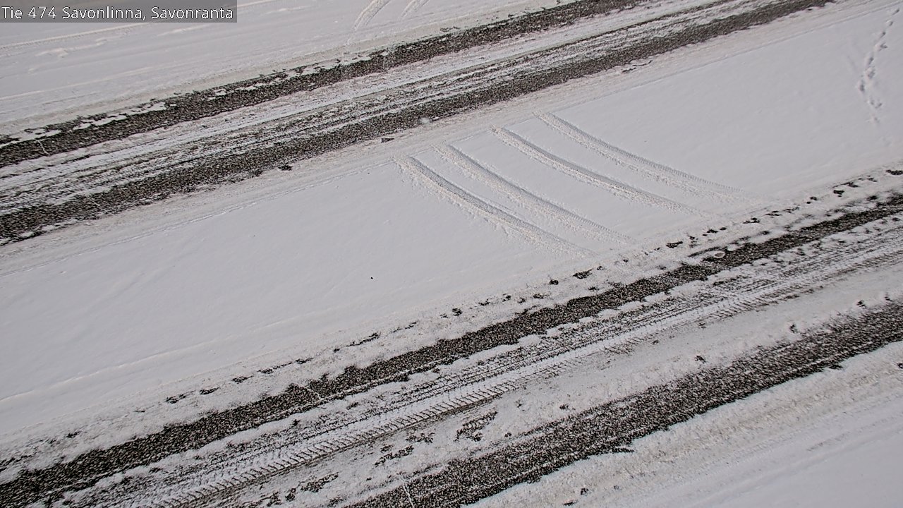 Weather Camera Image Road 474 Savonlinna Savonranta, Savonlinna, Etelä-Savo