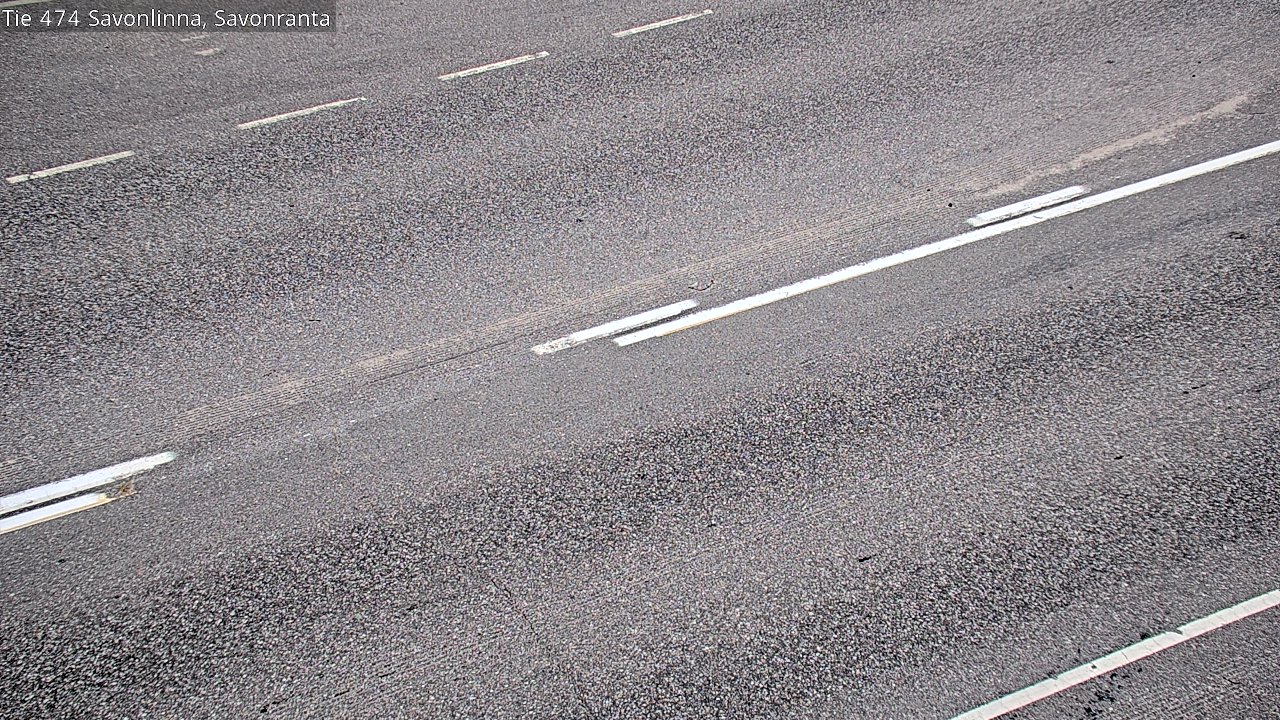 Weather Camera Image Väg 474 Nyslott Savonranta, Savonlinna, Etelä-Savo