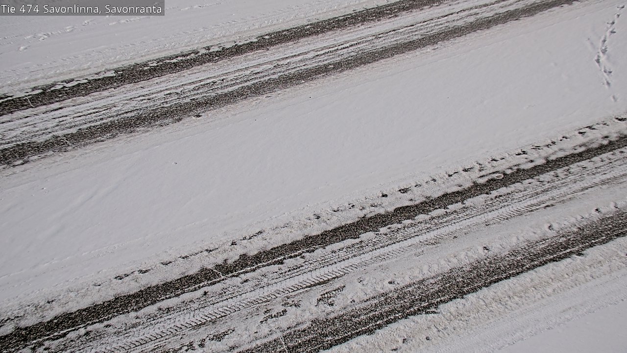 Weather Camera Image Road 474 Savonlinna Savonranta, Savonlinna, Etelä-Savo