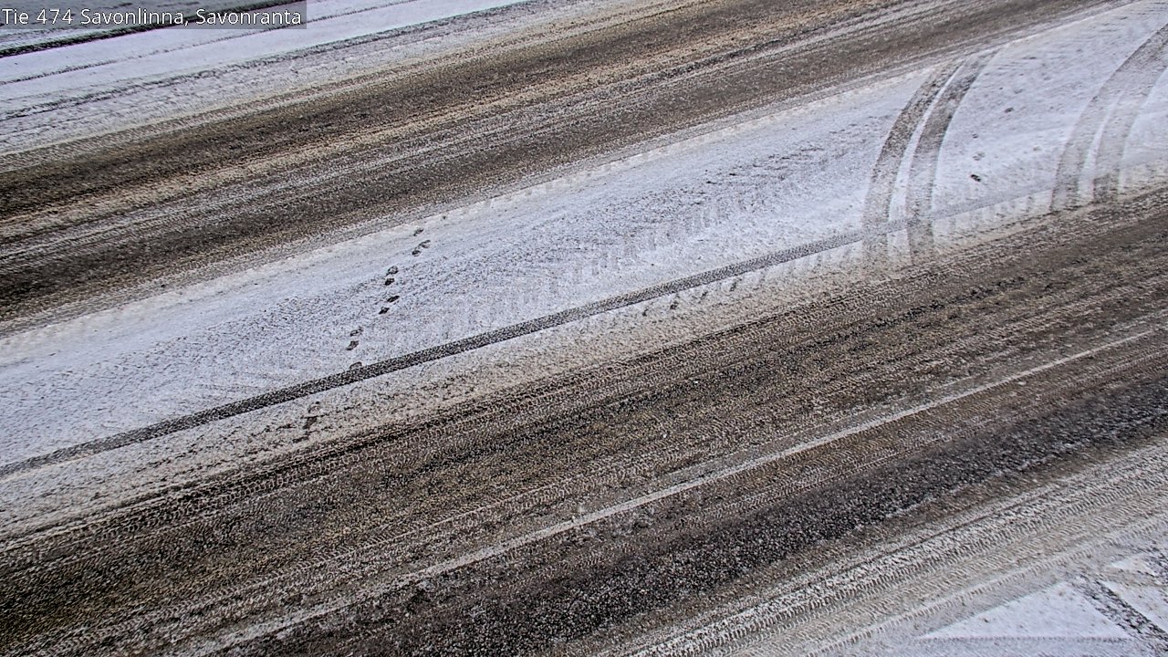 Weather Camera Image Väg 474 Nyslott Savonranta, Savonlinna, Etelä-Savo