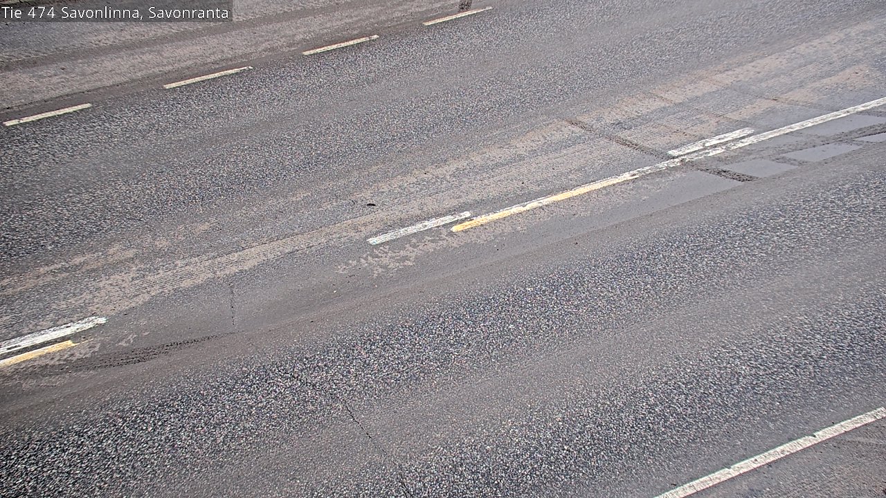 Weather Camera Image Väg 474 Nyslott Savonranta, Savonlinna, Etelä-Savo