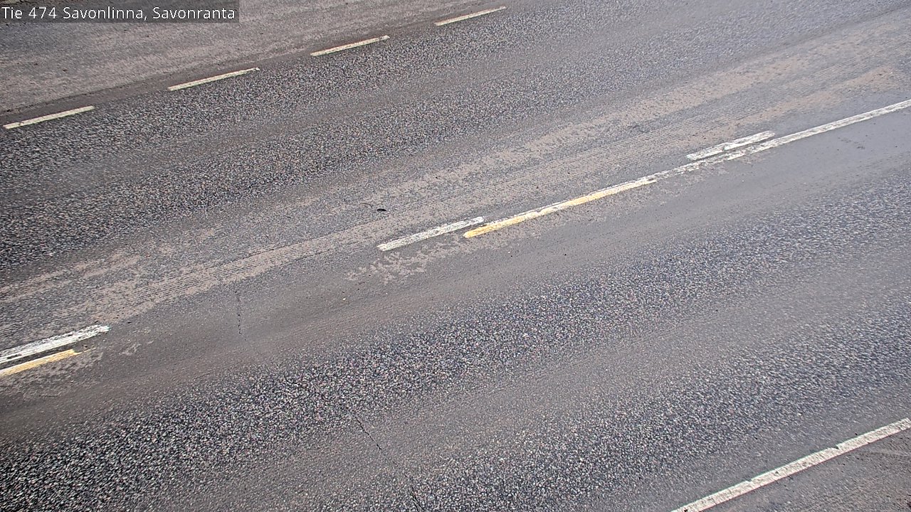 Weather Camera Image Väg 474 Nyslott Savonranta, Savonlinna, Etelä-Savo