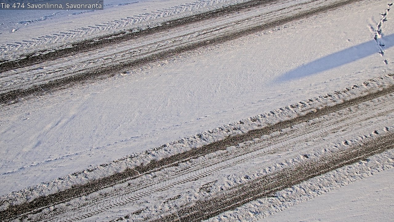 Weather Camera Image Road 474 Savonlinna Savonranta, Savonlinna, Etelä-Savo