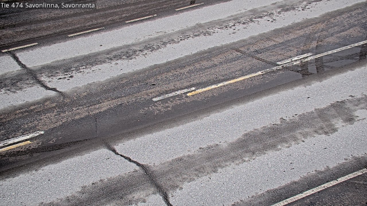 Weather Camera Image Väg 474 Nyslott Savonranta, Savonlinna, Etelä-Savo