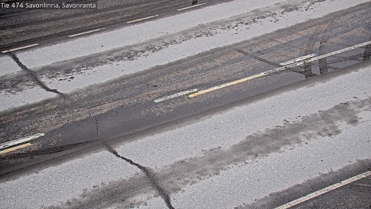 Weather Camera Image Väg 474 Nyslott Savonranta, Savonlinna, Etelä-Savo