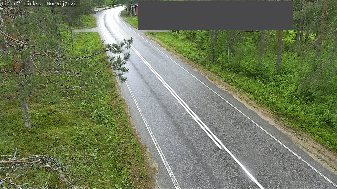 Weather Camera Image Väg 524 Lieksa, Nurmijärvi, Lieksa, Pohjois-Karjala