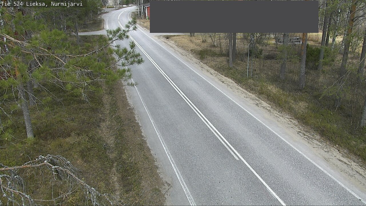 Weather Camera Image Road 524 Lieksa, Nurmijärvi, Lieksa, Pohjois-Karjala