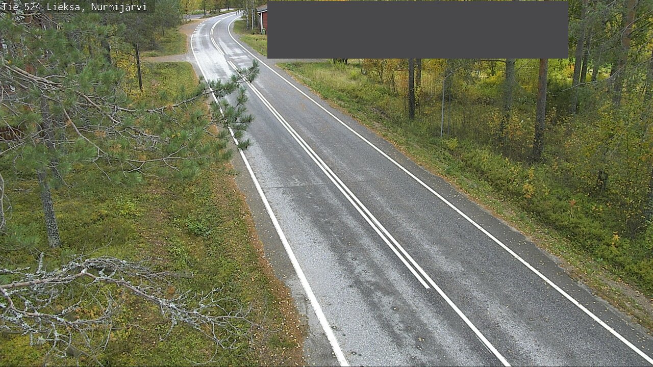 Weather Camera Image Road 524 Lieksa, Nurmijärvi, Lieksa, Pohjois-Karjala