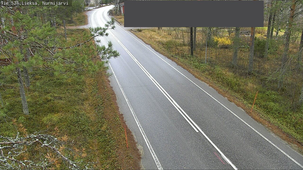 Weather Camera Image Väg 524 Lieksa, Nurmijärvi, Lieksa, Pohjois-Karjala