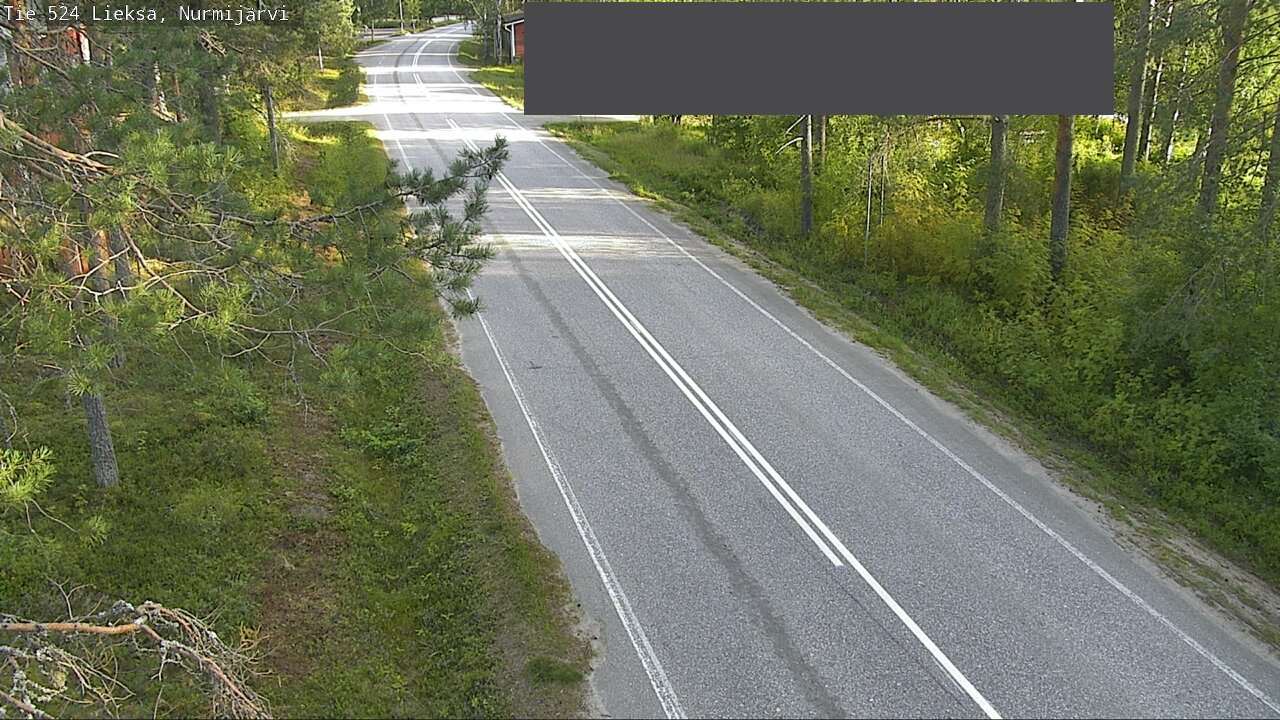 Weather Camera Image Road 524 Lieksa, Nurmijärvi, Lieksa, Pohjois-Karjala