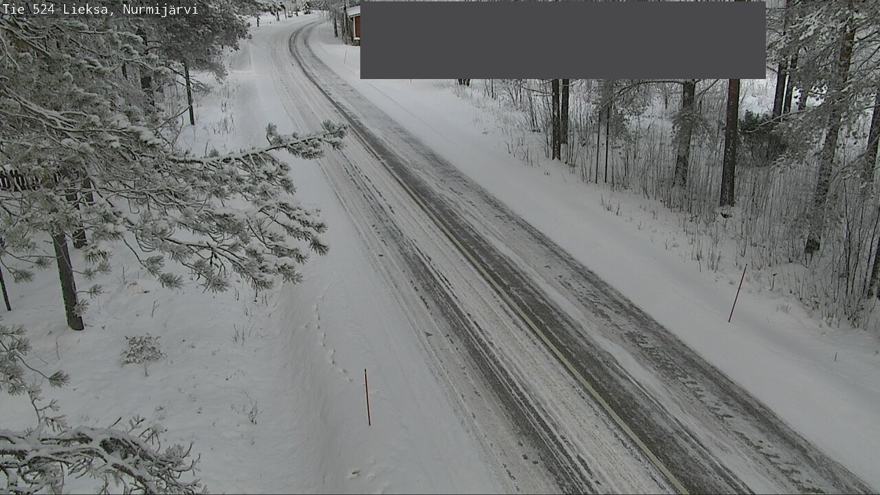 Weather Camera Image Road 524 Lieksa, Nurmijärvi, Lieksa, Pohjois-Karjala