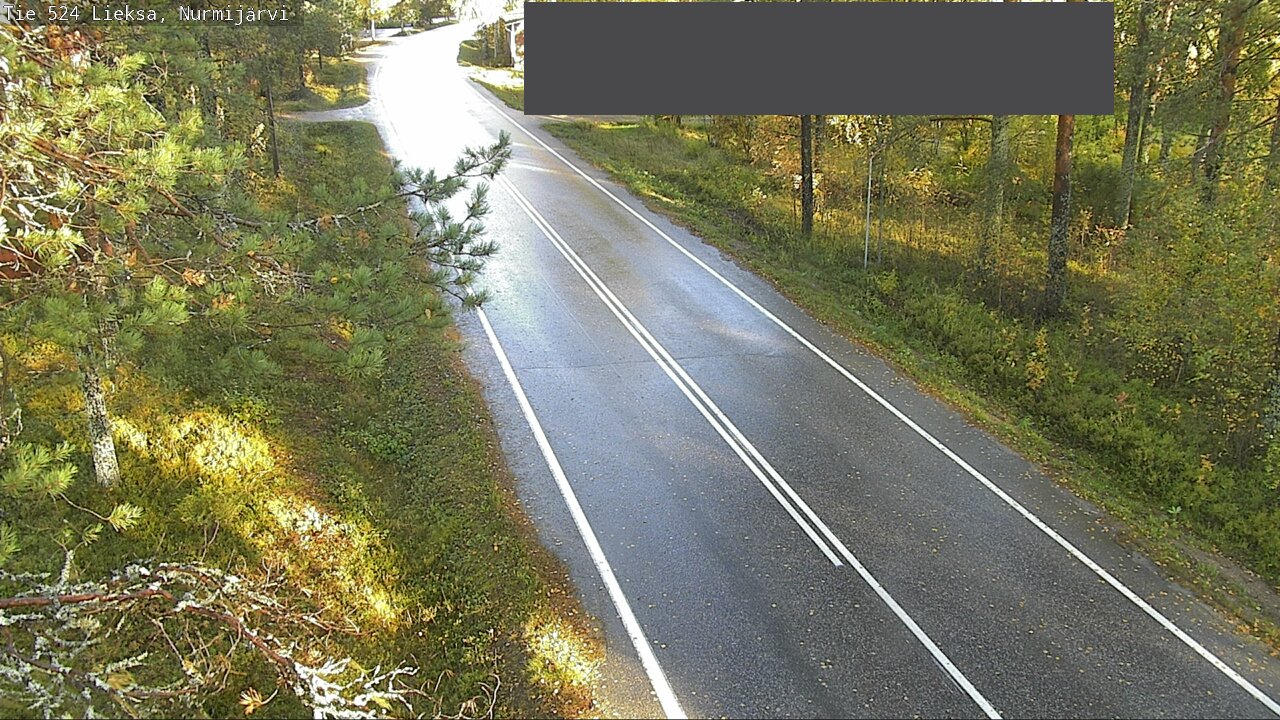 Weather Camera Image Väg 524 Lieksa, Nurmijärvi, Lieksa, Pohjois-Karjala