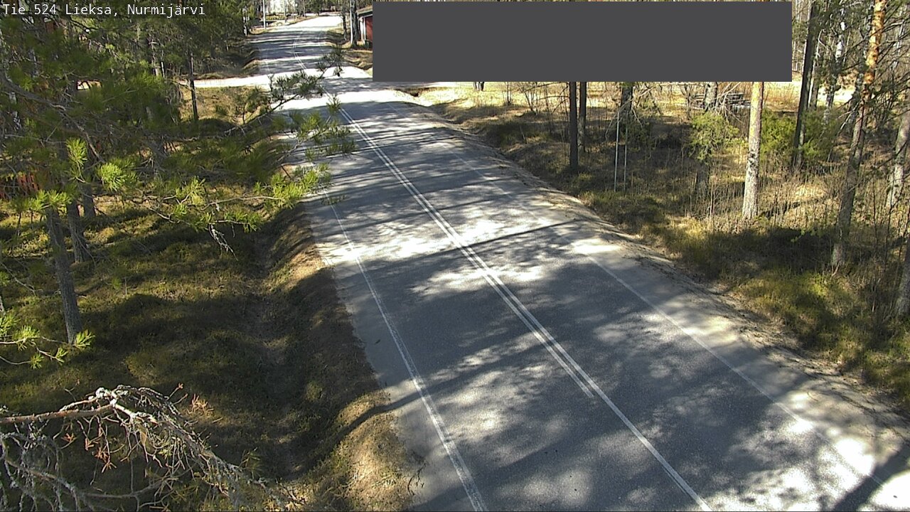 Weather Camera Image Road 524 Lieksa, Nurmijärvi, Lieksa, Pohjois-Karjala