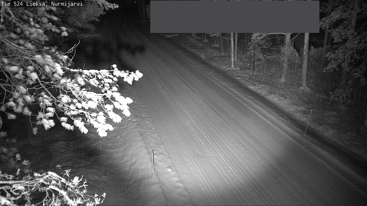 Weather Camera Image Väg 524 Lieksa, Nurmijärvi, Lieksa, Pohjois-Karjala