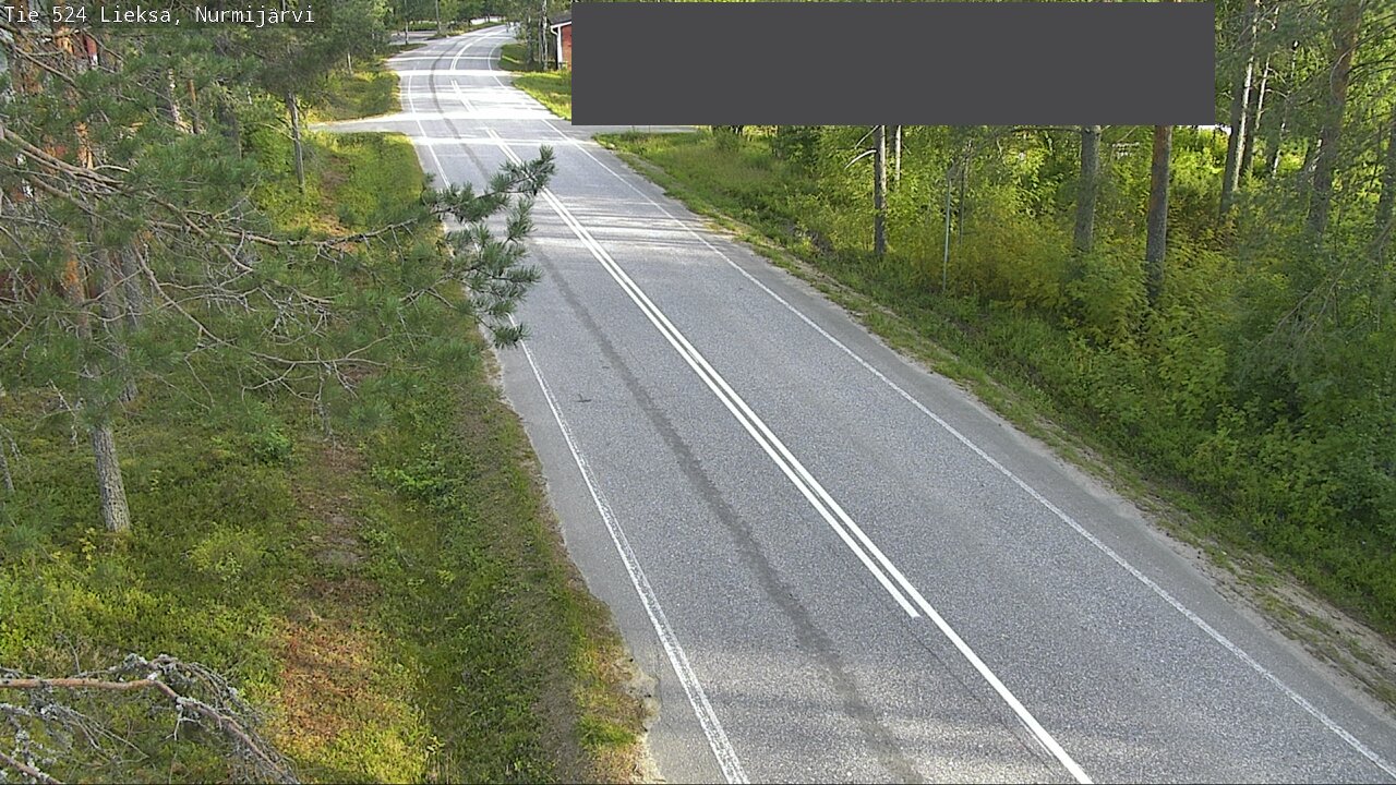 Weather Camera Image Road 524 Lieksa, Nurmijärvi, Lieksa, Pohjois-Karjala