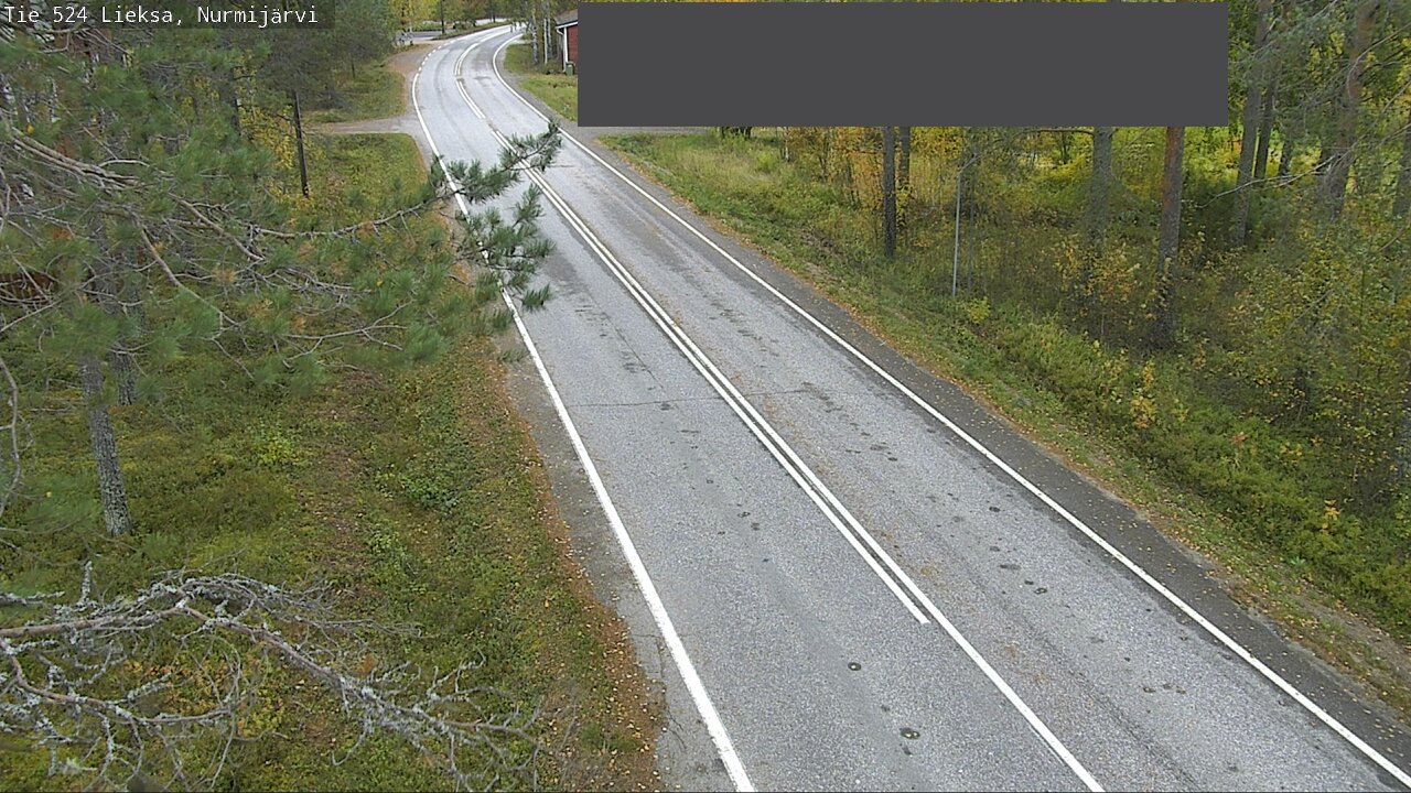 Weather Camera Image Road 524 Lieksa, Nurmijärvi, Lieksa, Pohjois-Karjala