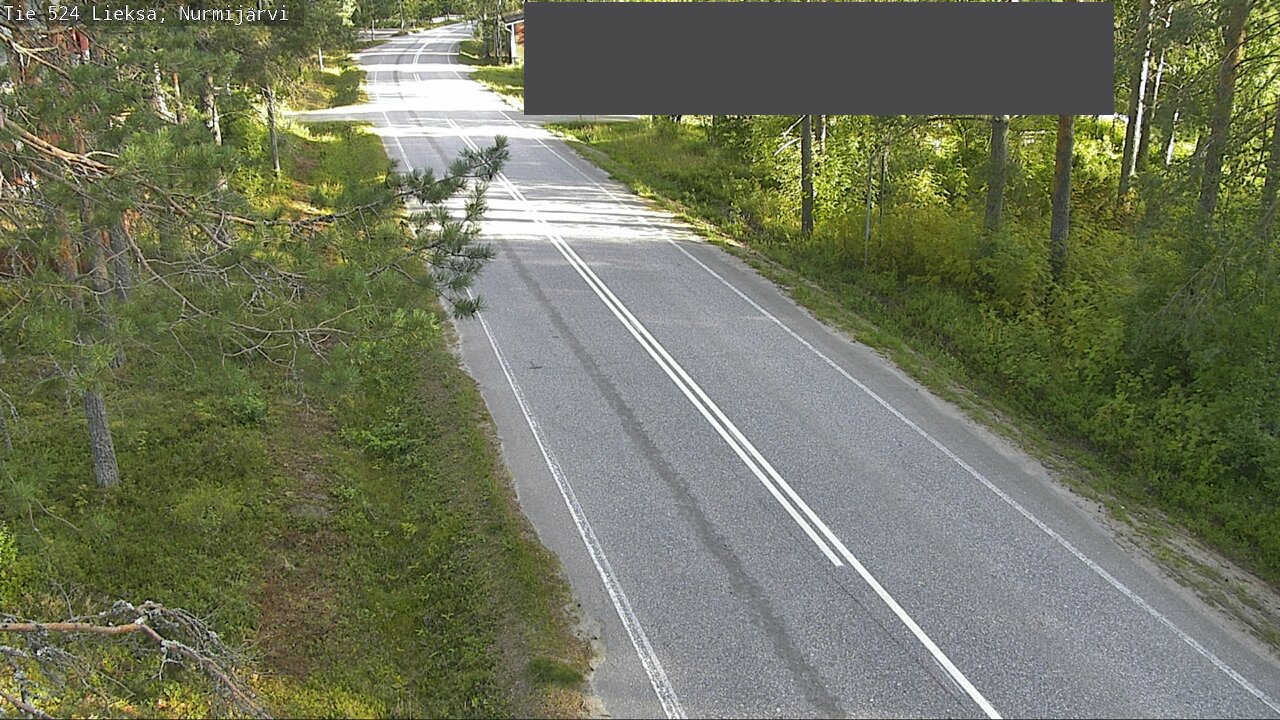 Weather Camera Image Road 524 Lieksa, Nurmijärvi, Lieksa, Pohjois-Karjala
