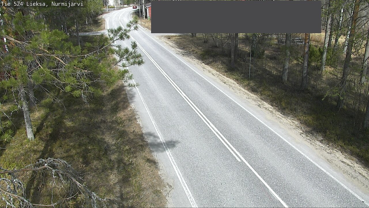 Weather Camera Image Road 524 Lieksa, Nurmijärvi, Lieksa, Pohjois-Karjala