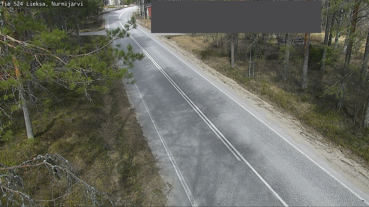 Weather Camera Image Road 524 Lieksa, Nurmijärvi, Lieksa, Pohjois-Karjala