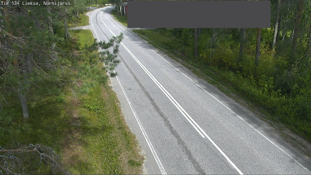 Weather Camera Image Road 524 Lieksa, Nurmijärvi, Lieksa, Pohjois-Karjala