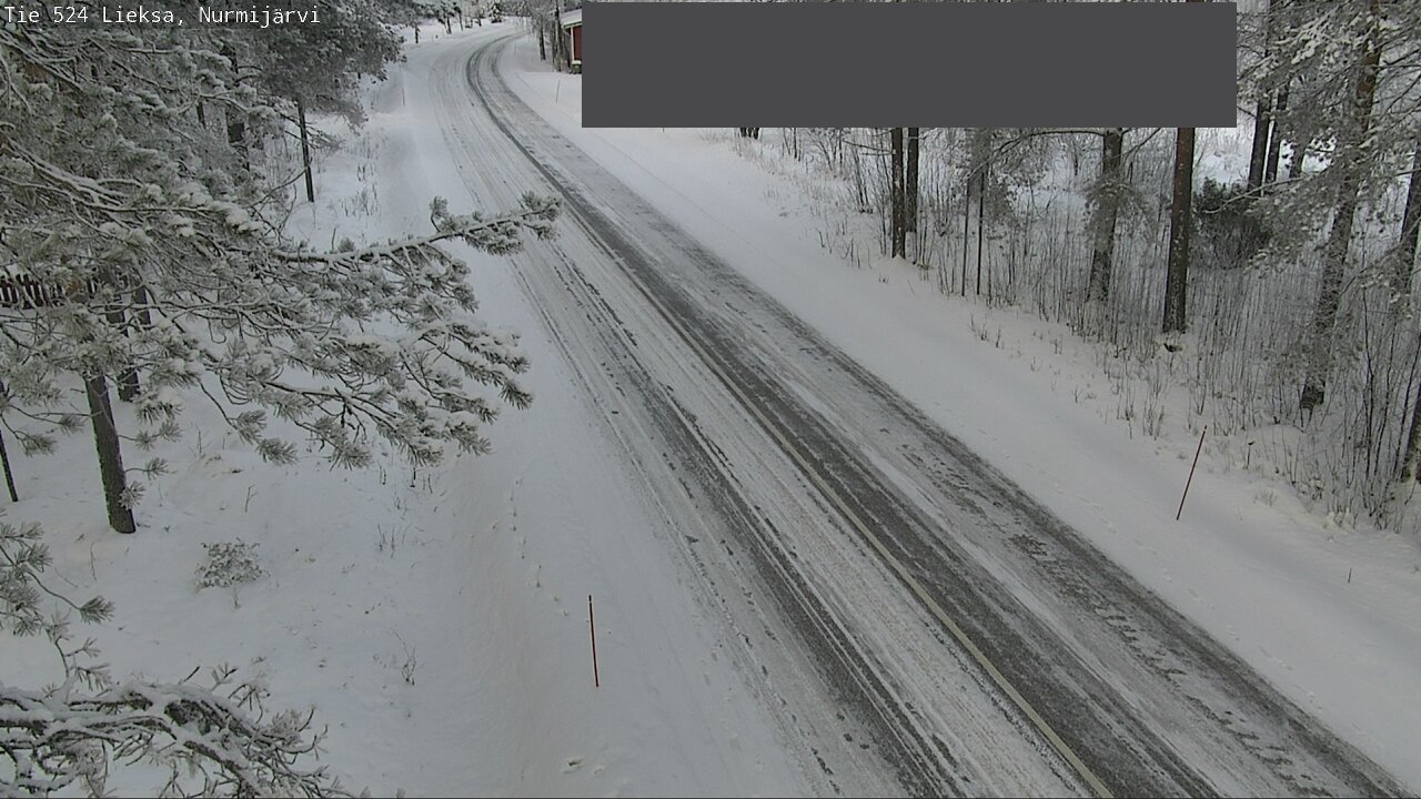Weather Camera Image Road 524 Lieksa, Nurmijärvi, Lieksa, Pohjois-Karjala