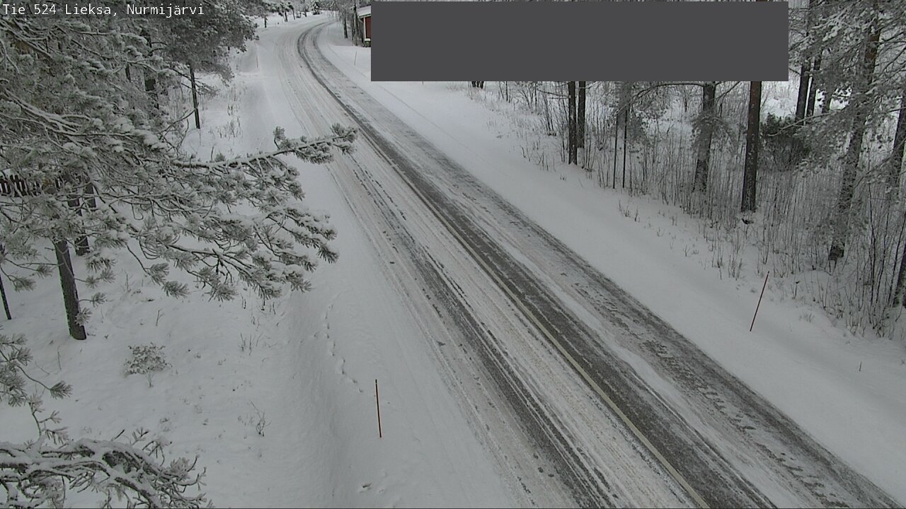 Weather Camera Image Road 524 Lieksa, Nurmijärvi, Lieksa, Pohjois-Karjala