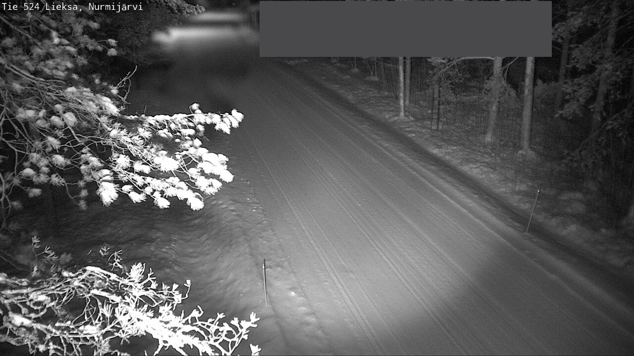 Weather Camera Image Väg 524 Lieksa, Nurmijärvi, Lieksa, Pohjois-Karjala
