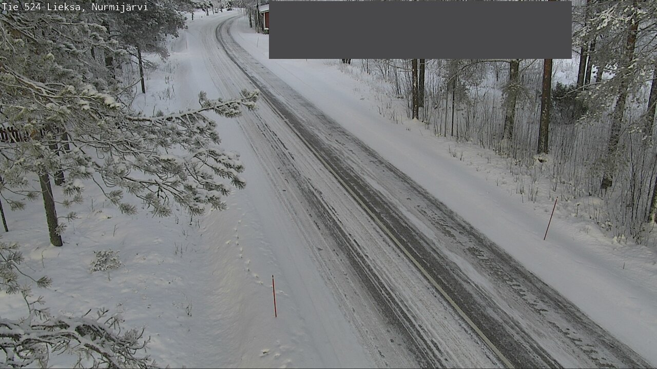 Weather Camera Image Road 524 Lieksa, Nurmijärvi, Lieksa, Pohjois-Karjala