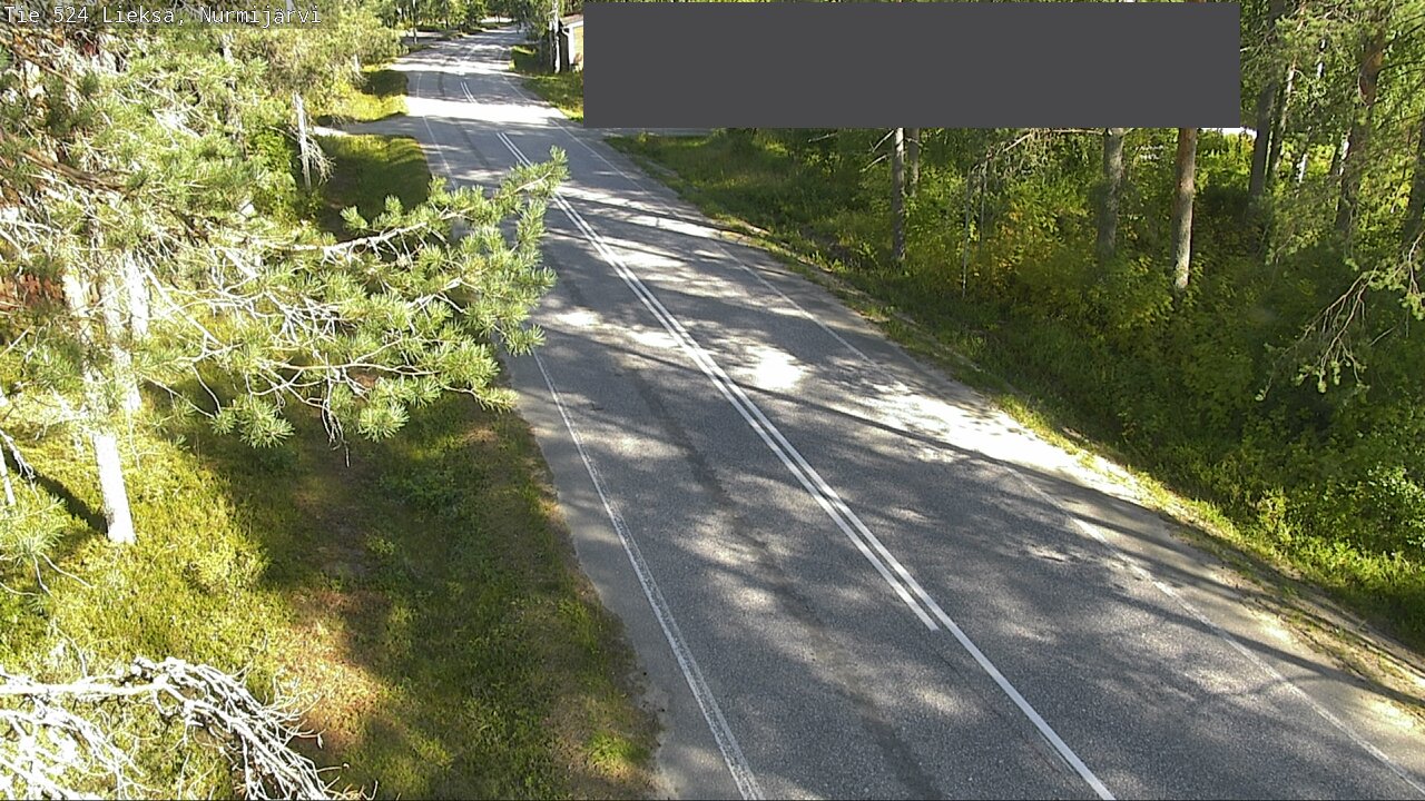Weather Camera Image Väg 524 Lieksa, Nurmijärvi, Lieksa, Pohjois-Karjala