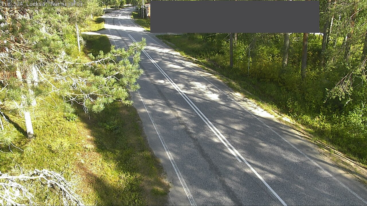 Weather Camera Image Väg 524 Lieksa, Nurmijärvi, Lieksa, Pohjois-Karjala