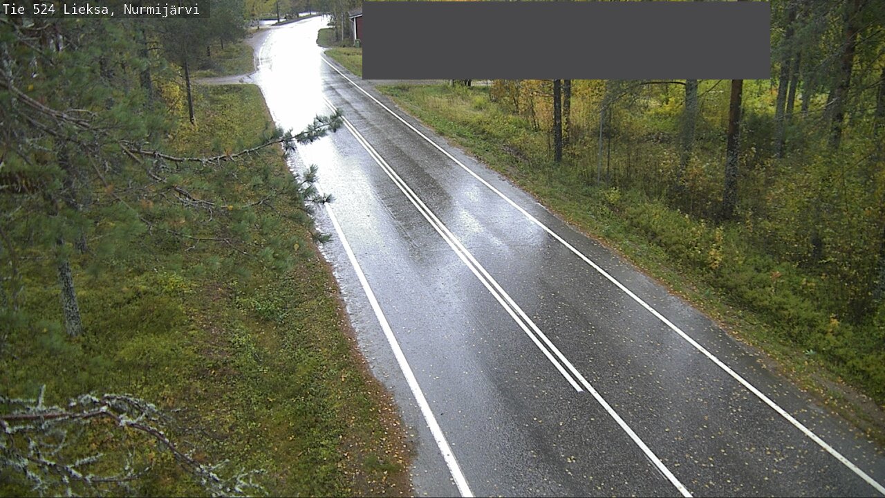 Weather Camera Image Väg 524 Lieksa, Nurmijärvi, Lieksa, Pohjois-Karjala