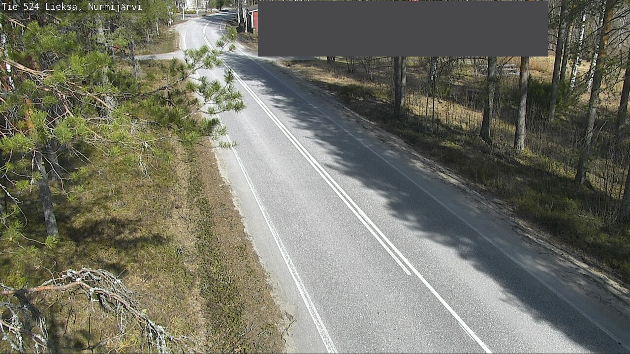 Weather Camera Image Road 524 Lieksa, Nurmijärvi, Lieksa, Pohjois-Karjala