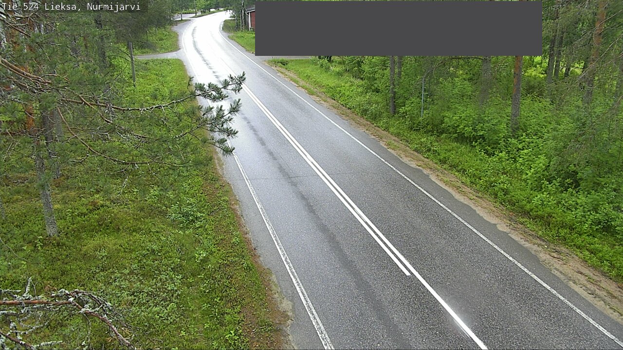 Weather Camera Image Väg 524 Lieksa, Nurmijärvi, Lieksa, Pohjois-Karjala