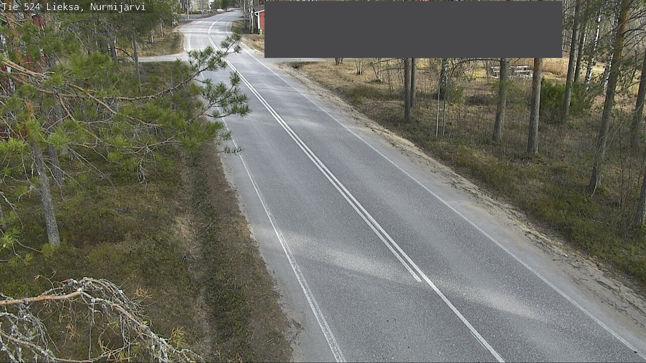 Weather Camera Image Road 524 Lieksa, Nurmijärvi, Lieksa, Pohjois-Karjala