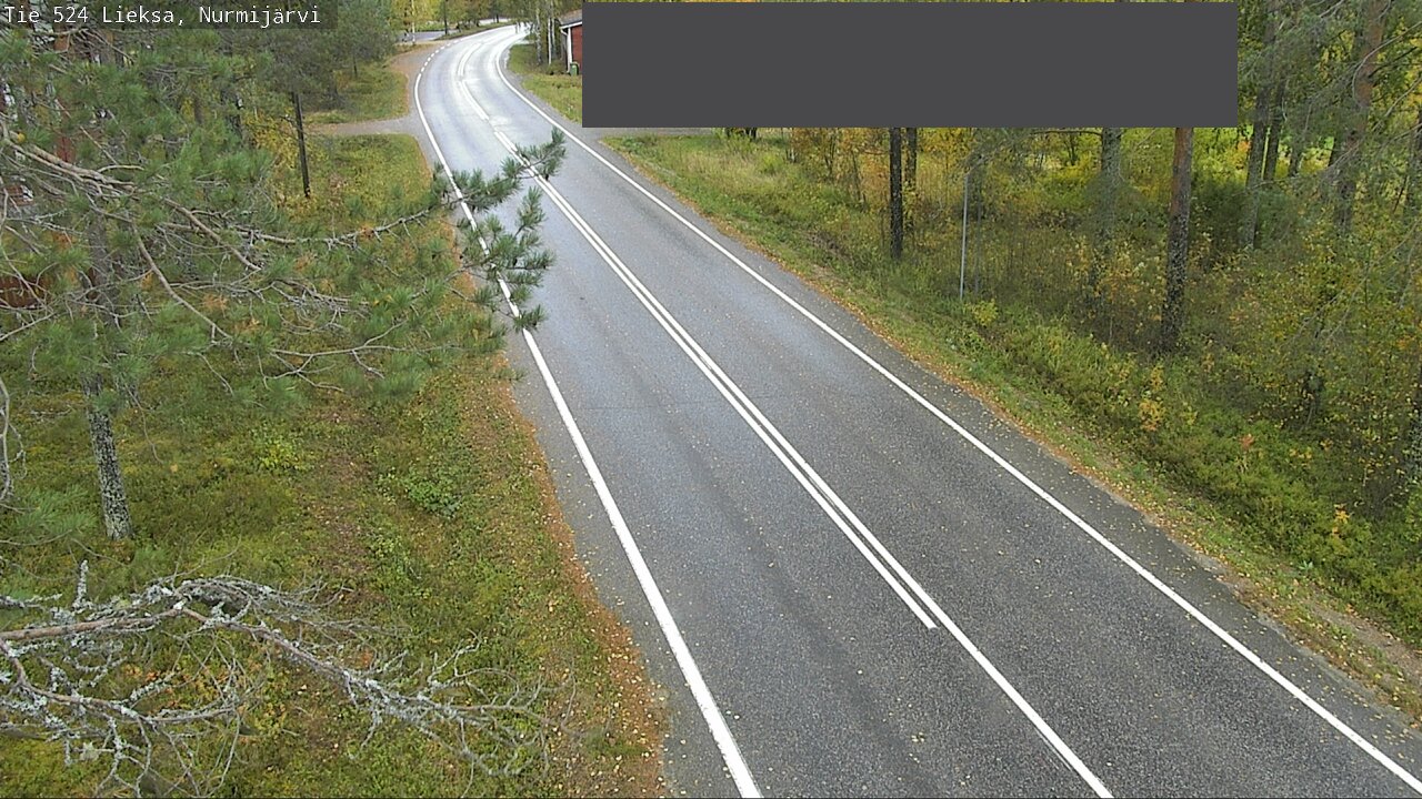 Weather Camera Image Road 524 Lieksa, Nurmijärvi, Lieksa, Pohjois-Karjala