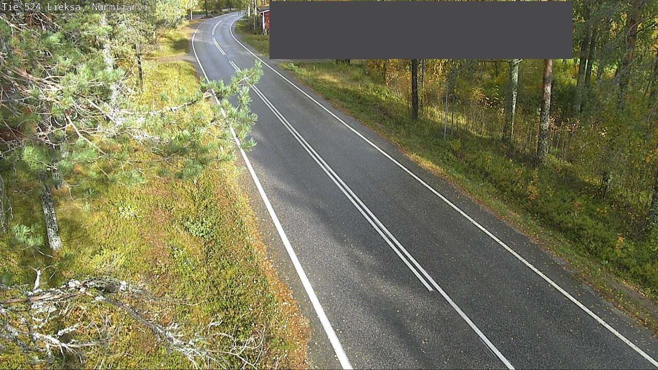 Weather Camera Image Road 524 Lieksa, Nurmijärvi, Lieksa, Pohjois-Karjala