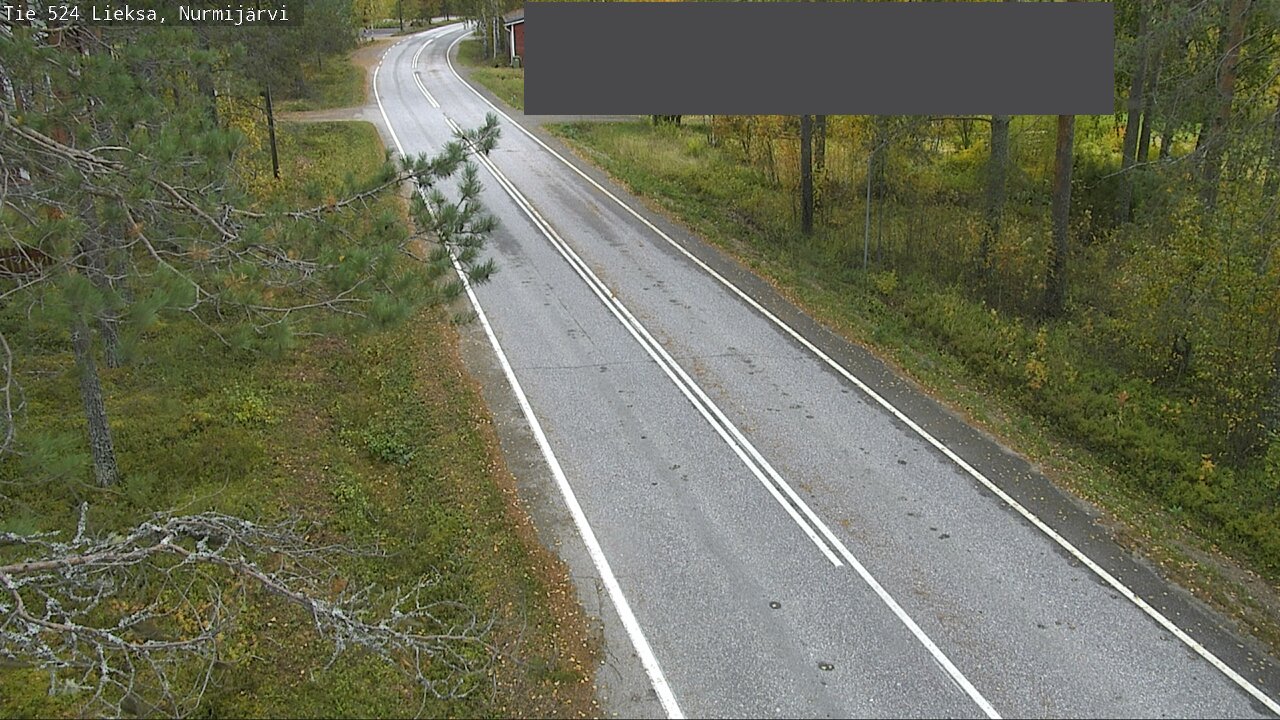 Weather Camera Image Road 524 Lieksa, Nurmijärvi, Lieksa, Pohjois-Karjala