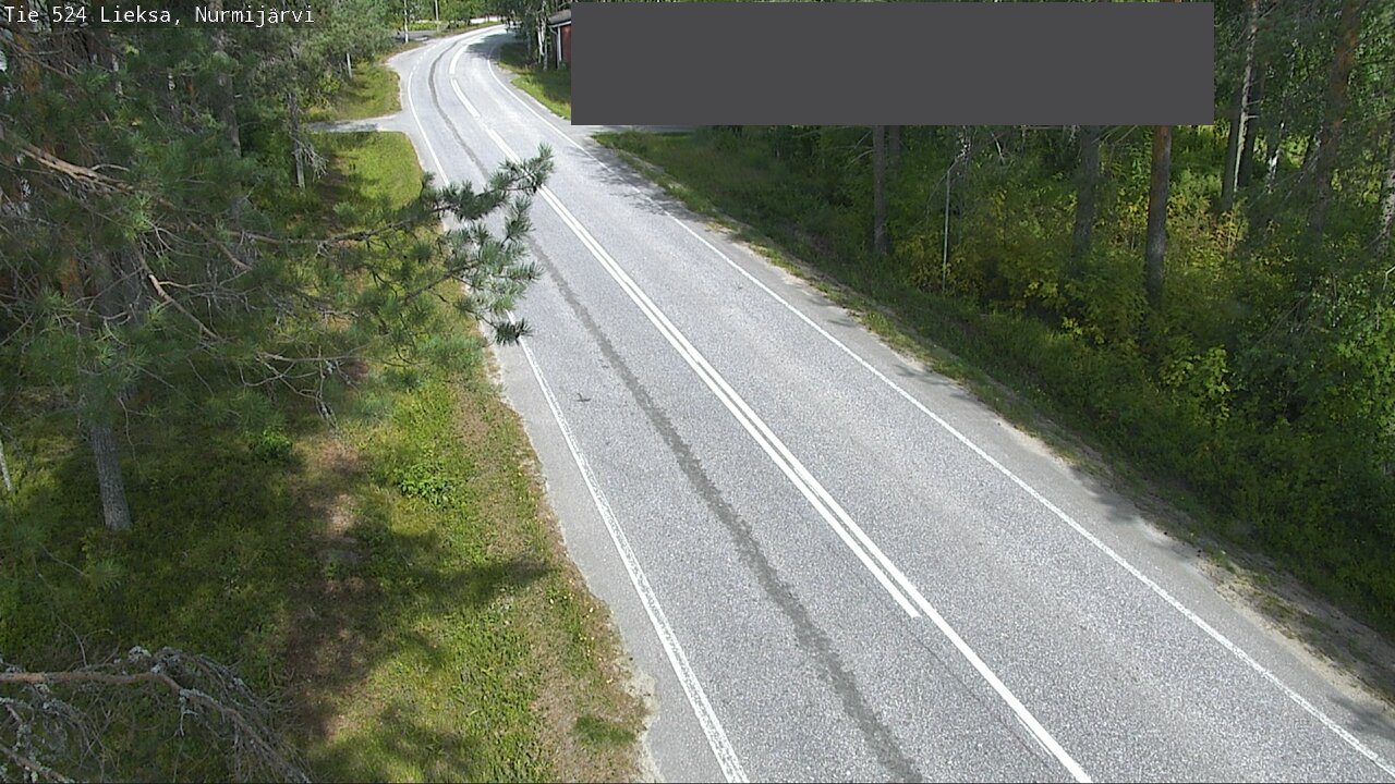 Weather Camera Image Road 524 Lieksa, Nurmijärvi, Lieksa, Pohjois-Karjala