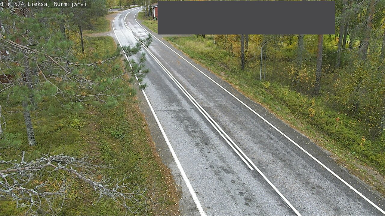 Weather Camera Image Road 524 Lieksa, Nurmijärvi, Lieksa, Pohjois-Karjala
