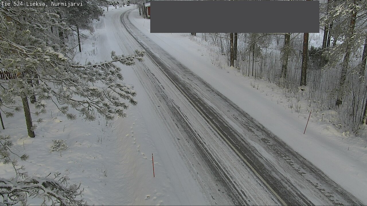 Weather Camera Image Road 524 Lieksa, Nurmijärvi, Lieksa, Pohjois-Karjala