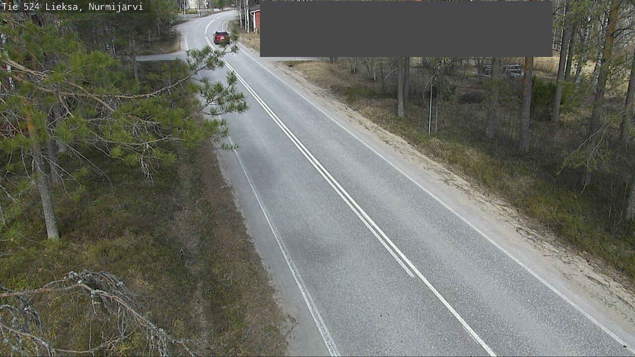 Weather Camera Image Road 524 Lieksa, Nurmijärvi, Lieksa, Pohjois-Karjala