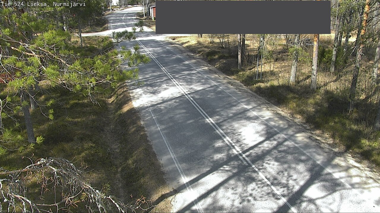 Weather Camera Image Road 524 Lieksa, Nurmijärvi, Lieksa, Pohjois-Karjala
