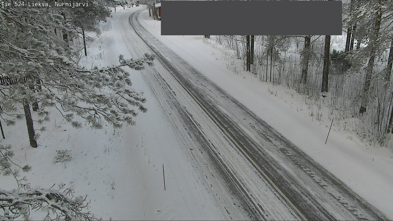 Weather Camera Image Road 524 Lieksa, Nurmijärvi, Lieksa, Pohjois-Karjala
