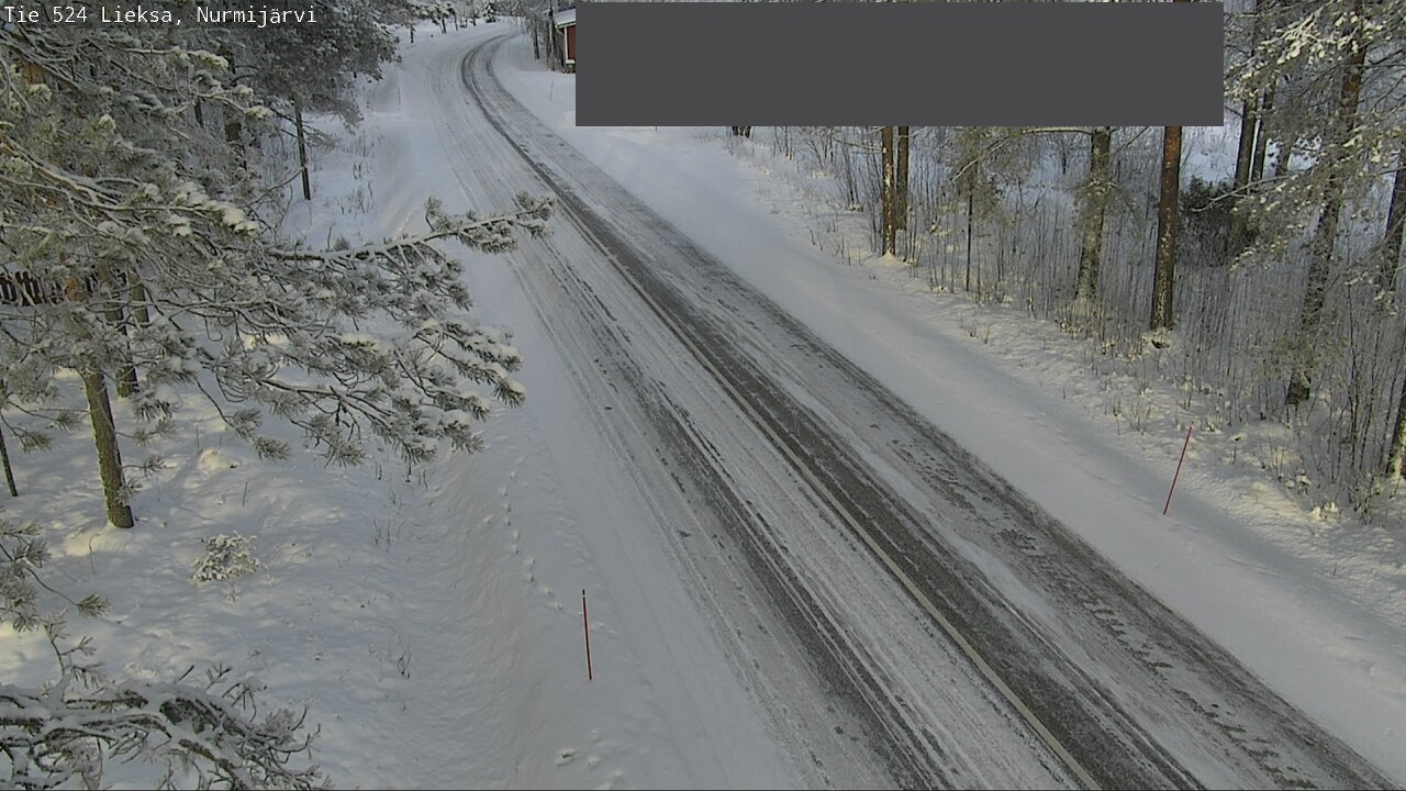 Weather Camera Image Road 524 Lieksa, Nurmijärvi, Lieksa, Pohjois-Karjala