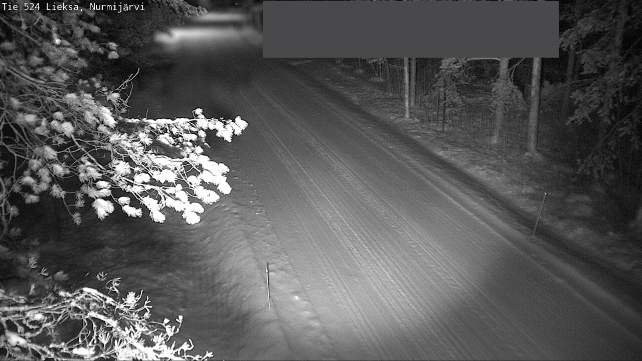 Weather Camera Image Väg 524 Lieksa, Nurmijärvi, Lieksa, Pohjois-Karjala