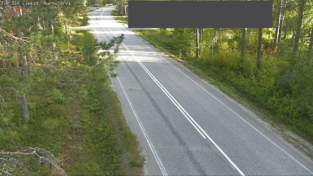 Weather Camera Image Road 524 Lieksa, Nurmijärvi, Lieksa, Pohjois-Karjala