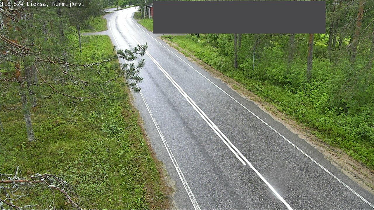 Weather Camera Image Road 524 Lieksa, Nurmijärvi, Lieksa, Pohjois-Karjala