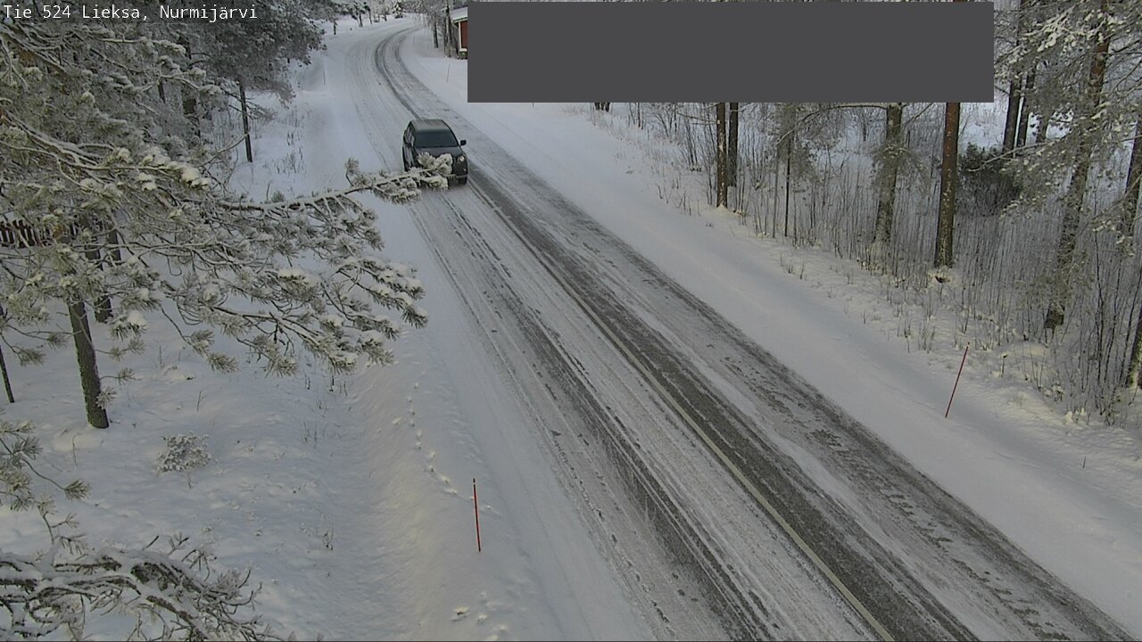 Weather Camera Image Road 524 Lieksa, Nurmijärvi, Lieksa, Pohjois-Karjala